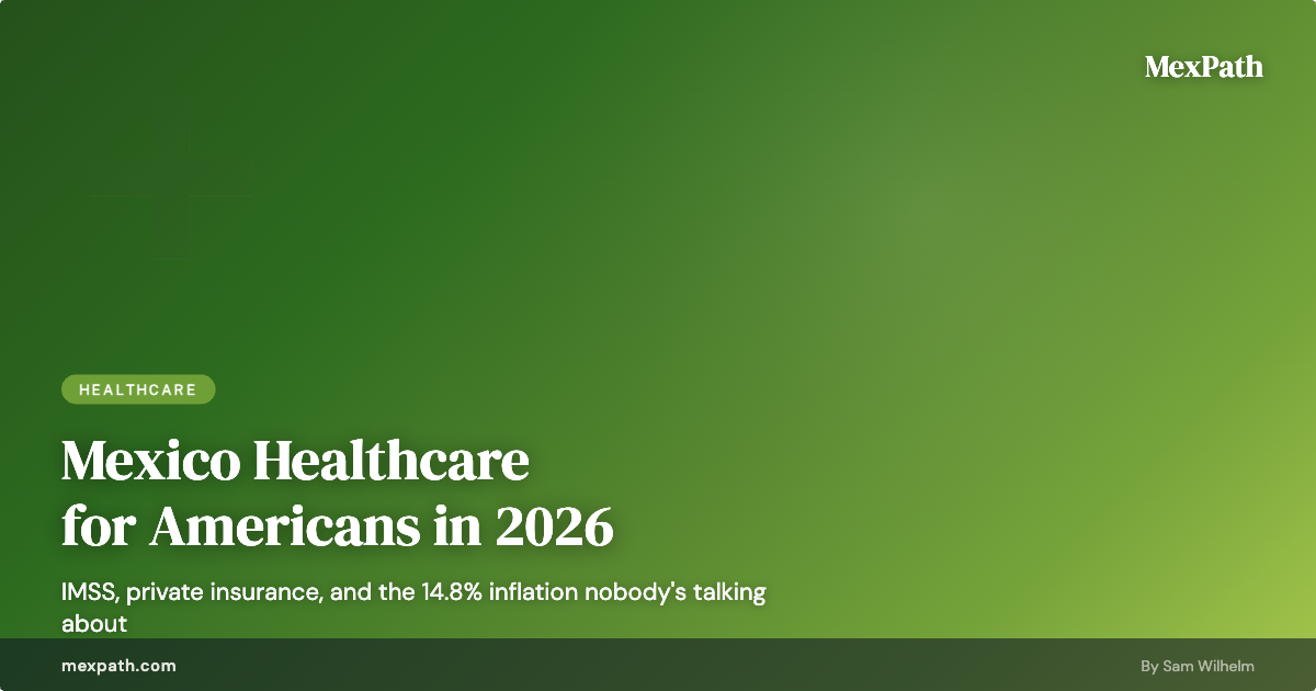 Modern Mexican pharmacy and healthcare costs for American expats in 2026